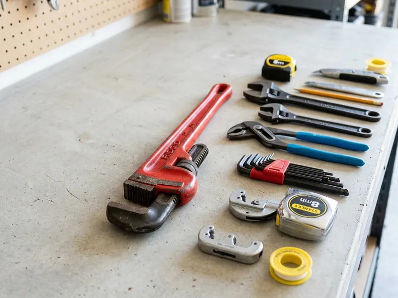 Professional plumbers in Orrville, AL equipped with top-tier tools for residential and commercial plumbing services.